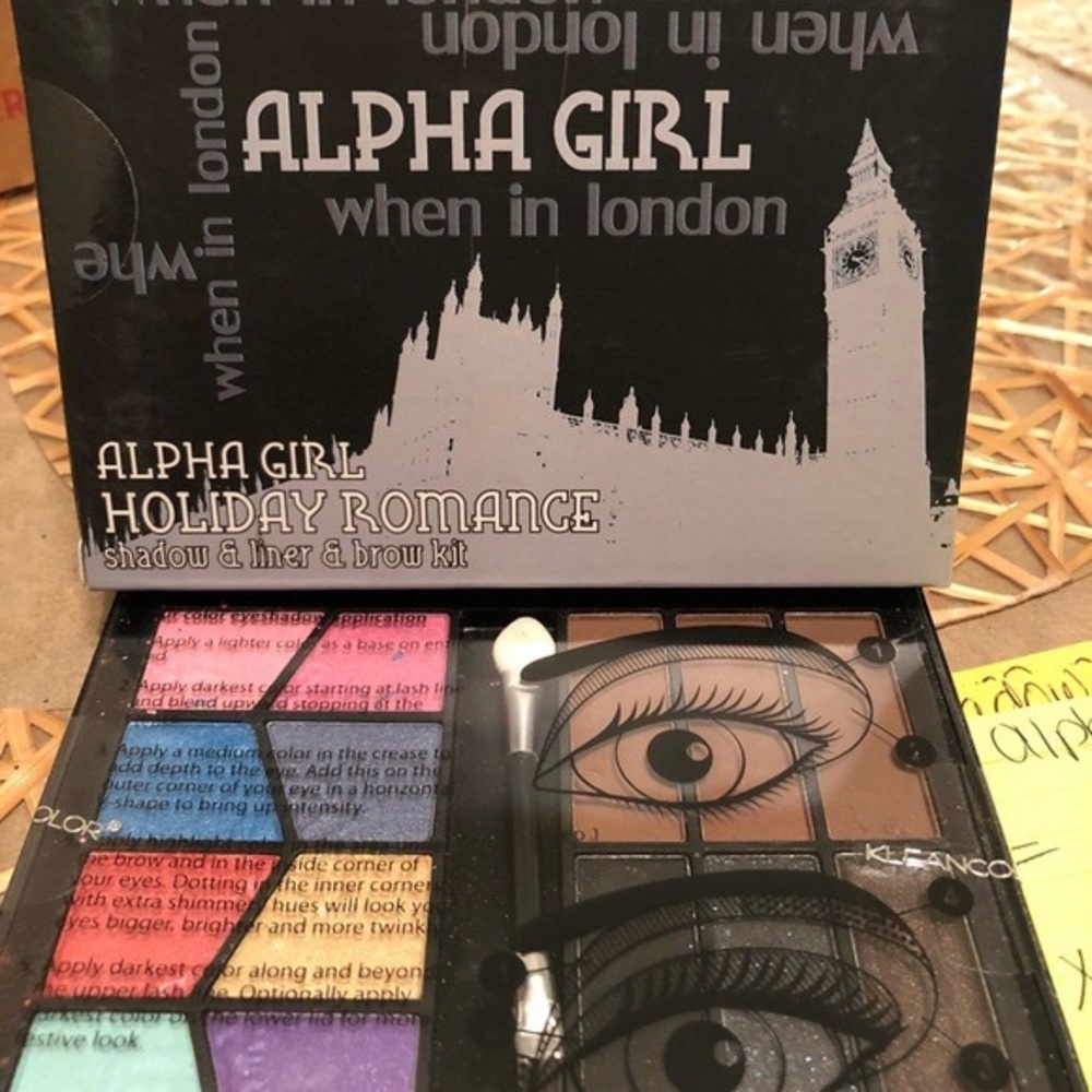 Kleancolor Alpha Girl Eye Makeup Set of 3